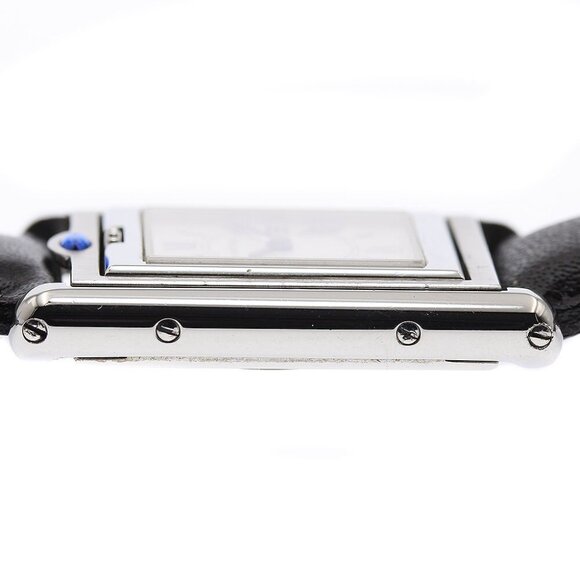 CARTIER Tank Basculante W1011158 Beige Dial Quartz Ladies Watch - Picture 11 of 11